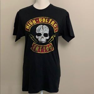 Customized High Voltage Tattoo T-shirt